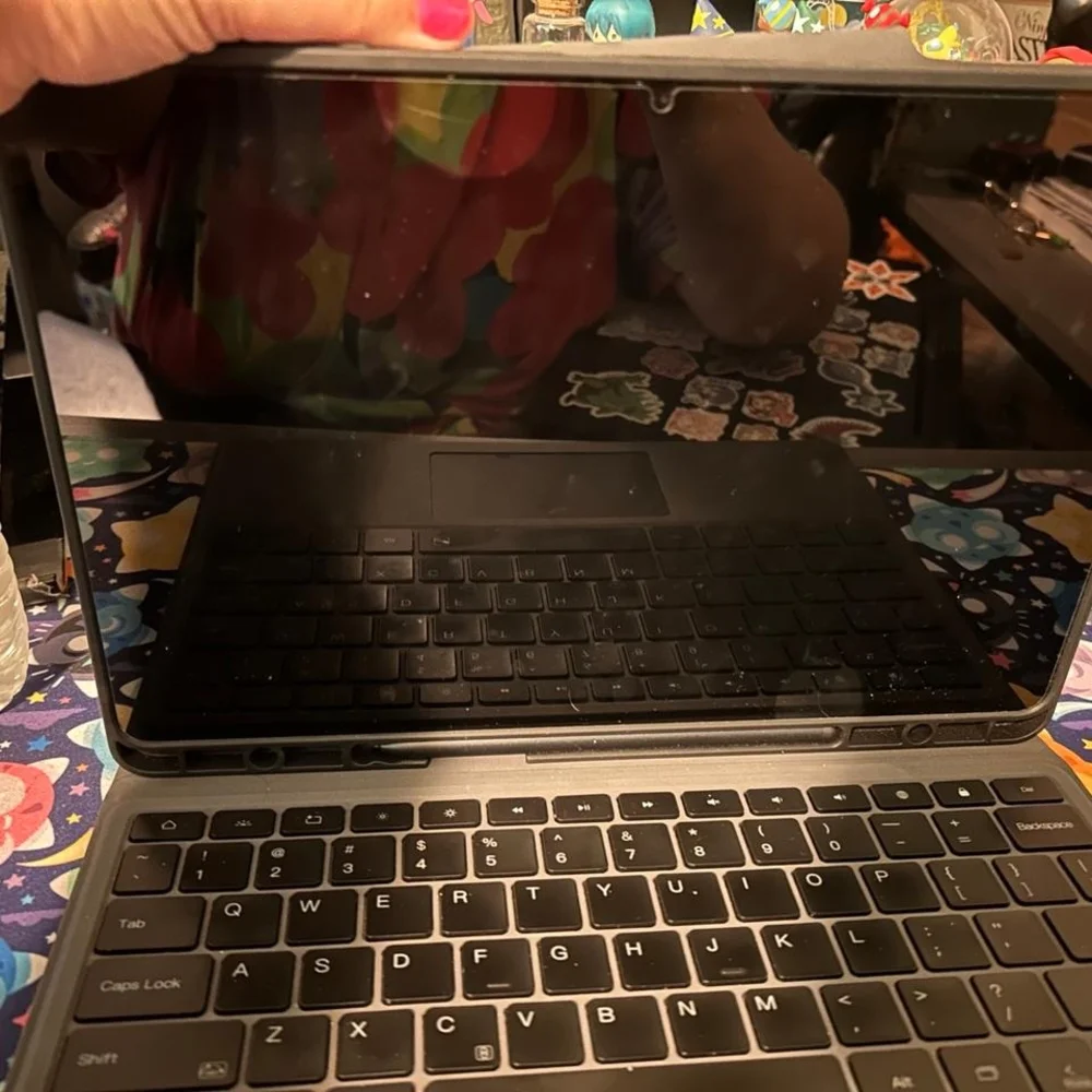 Samsung Galaxy Tablet with Keyboard Case